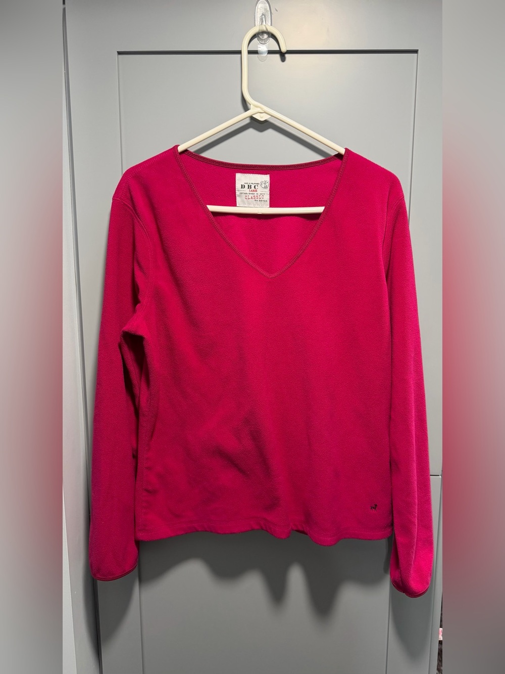 DBC branded top Fleece Long Sleeve Women’s Size Large